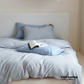 Joce Striped Bedding Set - Blue